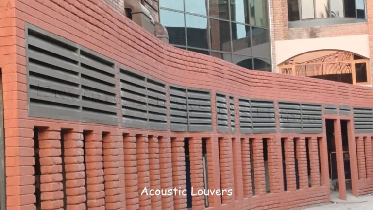 Acoustic Louvers